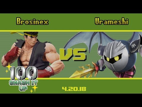 Brosinex (Ryu) vs Urameshi (Meta Knight) - Wii U - SIU 100
