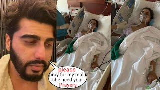 Malaika Arora is Hospitalized in serious condition after A Car Accident, Arjun Kapoor got Emotional