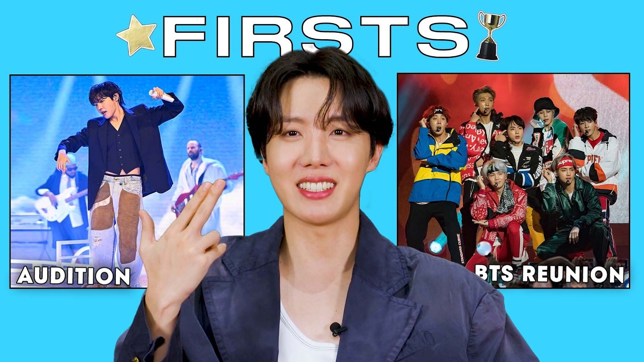 BTS' J-Hope Remembers His Firsts | Teen Vogue