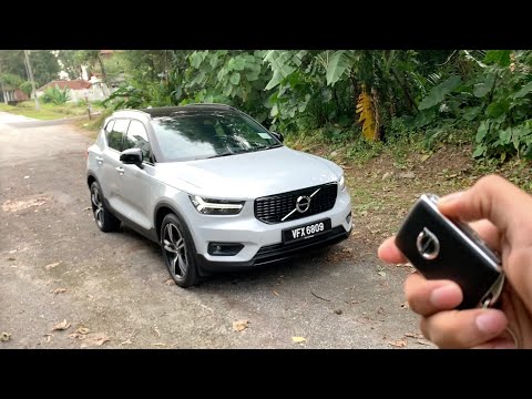 CAR ASMR | 2021 Volvo XC40 Recharge T5 R-Design | Sights Sounds