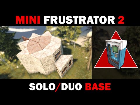 Mini Frustrator 2 - Solo / Duo RUST Base Design for Casual Players Video