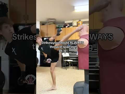Strikes you should ALWAYS throw in sparring Pt. 4 #ufc #ufcfighter #mma #mmafight #mmatraining