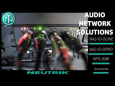 Neutrik Audio Network Solutions Webinar