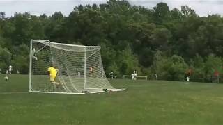 Goalkeeper's Bobble Leads to a Goal