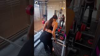 インスタ美女 山岡葵(@aoioa) ジム トレーニング動画 #shorts