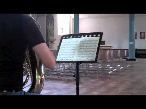 Bach Partita in a minor, Allemande, BWV 1013