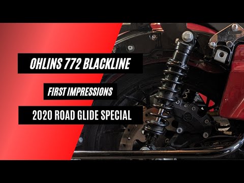 Ohlins suspension 772 Blackline | First impressions | 2020 Road Glide Special