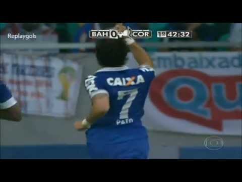 Golaço de Alexandre Pato - Bahia 0 x 2 Corinthians - Brasileirão - 07/07/2013