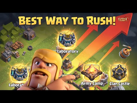 Best Way To Rush in Clash of Clans