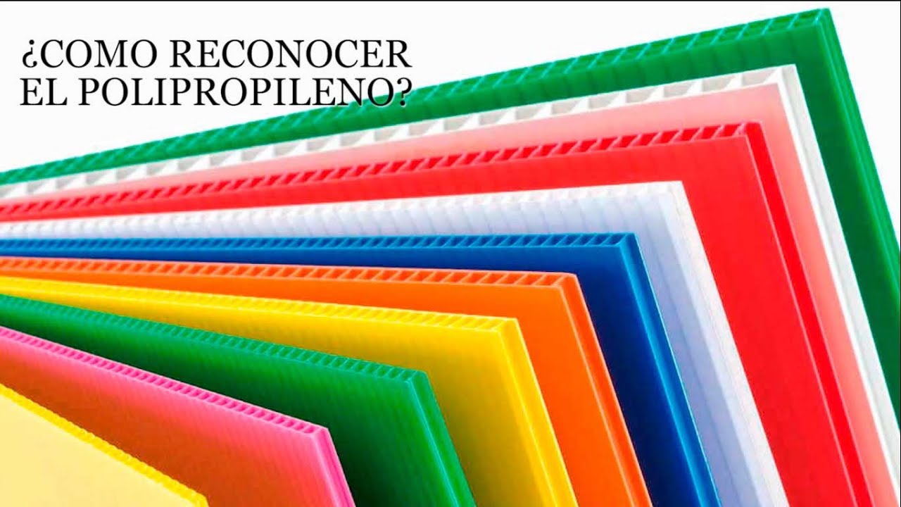 Como reconocer el polipropileno (PP)
