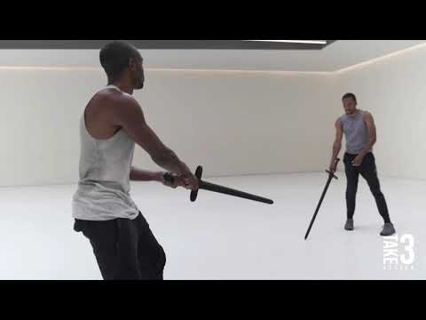Sword Fighting Pose