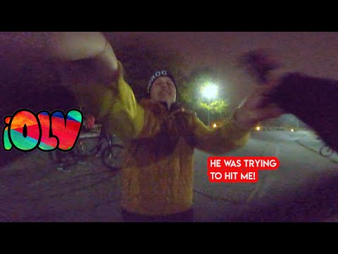 HE WANTED TO FIGHT US