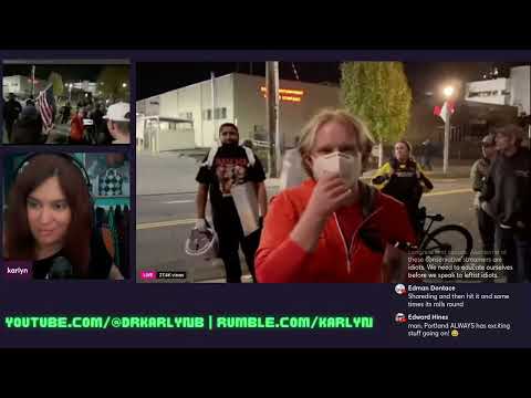 LIVE PORTLAND ANTIFA INSANITY PROTEST COVERAGE