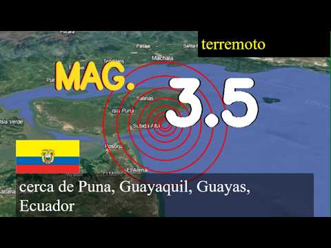 😱🚨  Terremoto cerca de Puna, Guayaquil, Guayas, Ecuador actualizaciones en vivo hoy: Terremoto de ma