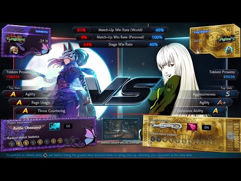 TEKKEN 7 - Lili VS Kunimitsu