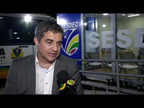 SESDEC APRESENTA SISTEMA DE VIDEOMONITORAMENTO DURANTE EXPOSIÇÃO