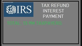 Yes, the IRS is paying interest on your tax refund