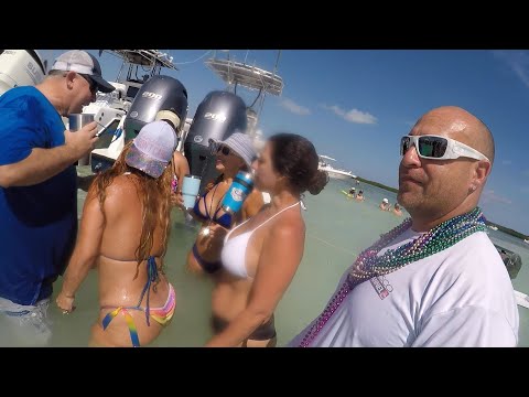 Miami sandbar Regatta weekend tbt