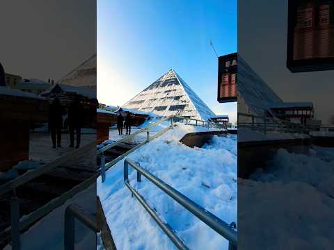 Vitebsk pyramid #pyramid #vitebsk #belarus #view #snow #vibes #shortvideos #ytshorts