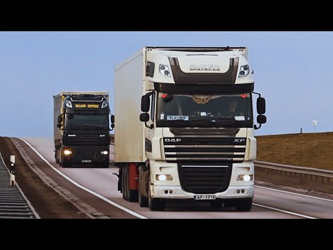 Truck Spotting on the Via Baltica ( A5 / E67 Latvia )
