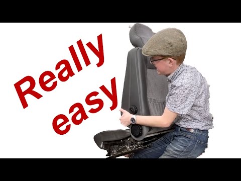 How to Remove Volvo 940 Front Seat