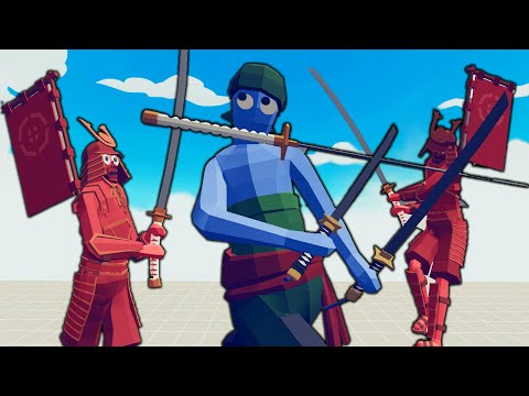 RORONOA ZORO ONE PIECE vs EVERY UNIT | Totally Accurate Battle Simulator-TABS