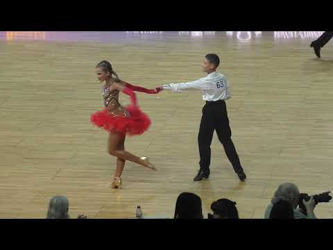 Amber Couple  2023 junior 2 Rumba final
