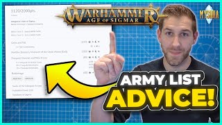 List Building Basics & Advice for Beginner Players | Warhammer Age of Sigmar