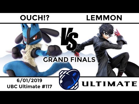 UBC Ultimate #117: Grand Finals - Ouch!? (Lucario, Wolf) vs Lemmon (Joker, Pikachu)
