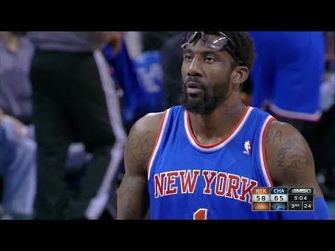 2014.01.14 - Amar'e Stoudemire Full Highlights at Bobcats - 17 Pts, Sick Dunk!