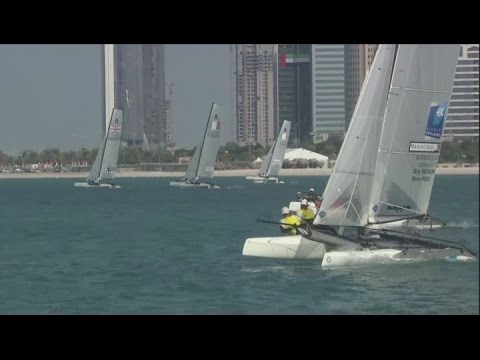 Final day of ISAF Sailing World Cup in Abu Dhabi