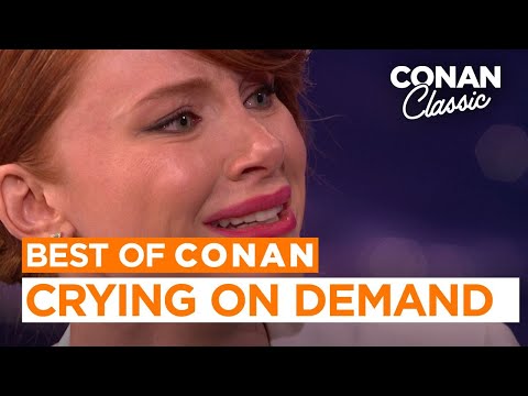 Bryce Dallas Howard Can Cry On Command | CONAN on TBS
