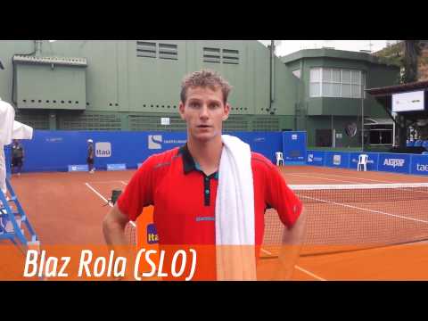 Blaz Rola, ATP Challenger Santos 2015 (d. P.Sakamoto 6/0 6/3)