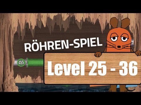 Die MausApp - Röhrenspiel Level 25 - 36