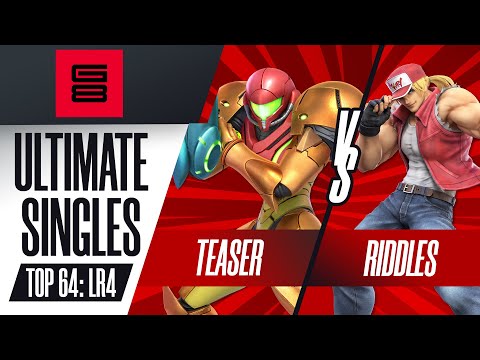 Teaser vs Riddles - Losers Round 4 [G8 Off Stream] Top 64 SSBU Singles - Genesis 8