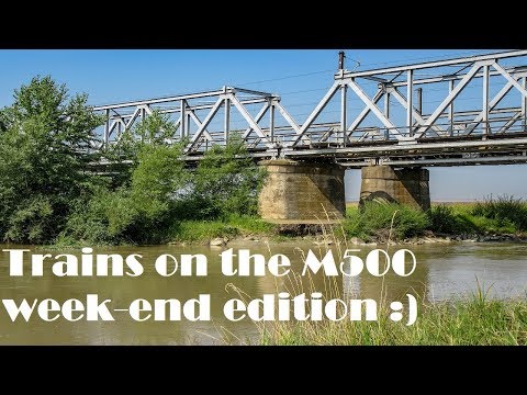 Trenuri pe M500 in jud. Neamt & Iasi (10/11.08.2019)