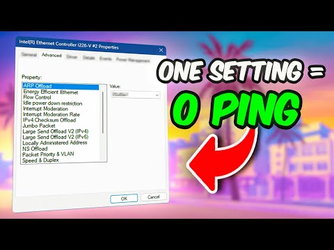 BEST Ethernet Network Settings for GAMING (Lower Ping, Latency, Increase Speed)