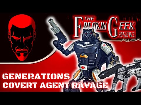 Generations COVERT AGENT RAVAGE: EmGo's Transformers Reviews N' Stuff