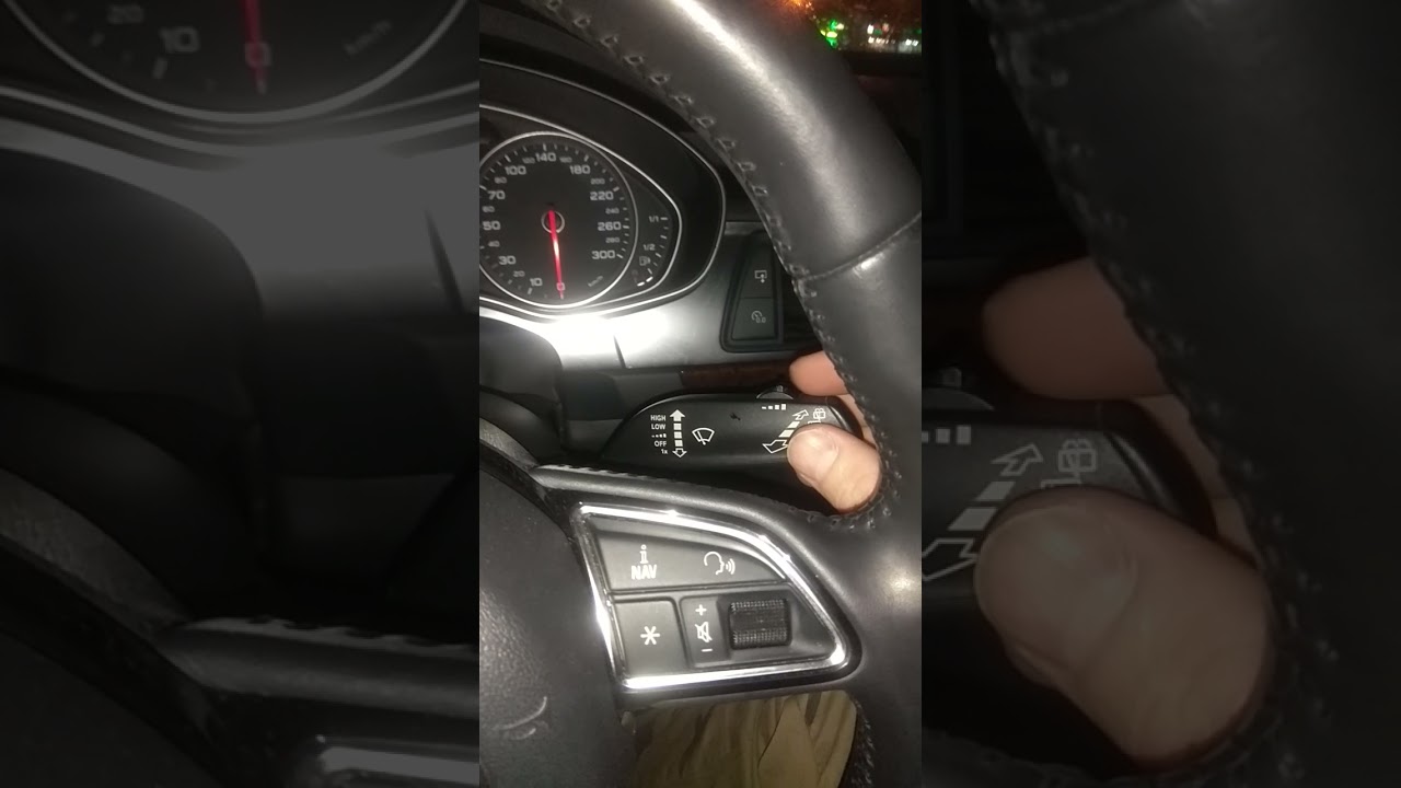 фабия как выключить задний дворник