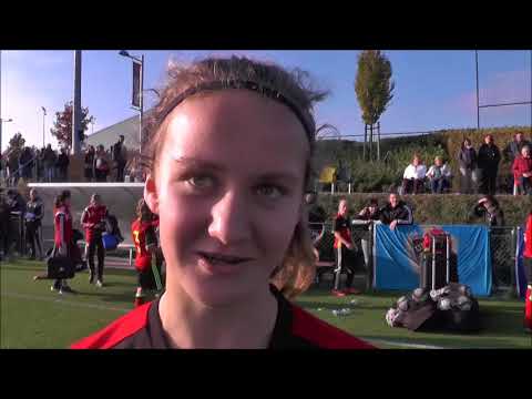 Geena Lisa Buyle na Belgian Red Flames U16 - Noorwegen op 03.11.2017