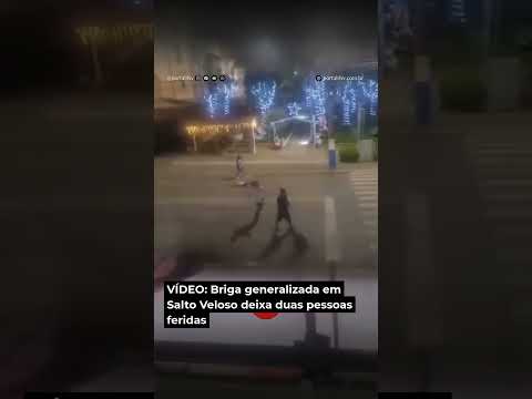Confusão e violência: Briga deixa feridos em Salto Veloso #portalrbv #transitosc #chuvassc