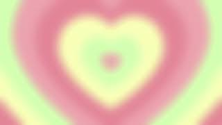 Aesthetic Green & Pink Heart Aura Wallpaper for Studying, Focus and Relaxation 3 hours !