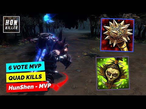HoN Maliken SHIELDBREAKER with SHRUNKEN HEAD - MVP