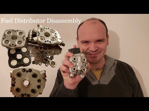 Mercedes KE-Jetronic - The Fuel Distributor Disassembly Part 2