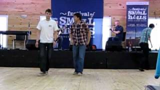 Festival of Small Halls 2010 - Chaisson/Deagle Step Dancing!