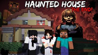 THE HAUNTED HOUSE| PART-6| THE END| Minecraft Horror Story in Hindi