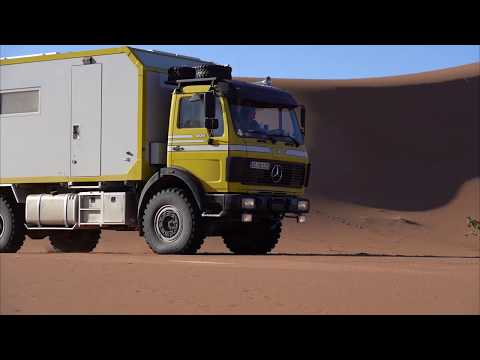 Mit dem LKW in Marokko  | Dünen im Erg Chegaga 2.0