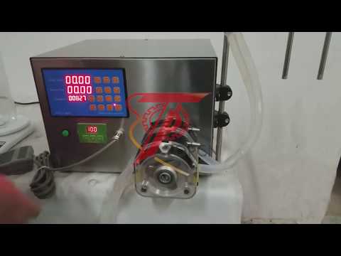 4L cooking oil dosing machine water packing machine peristaltic pump yoghurt filling machine