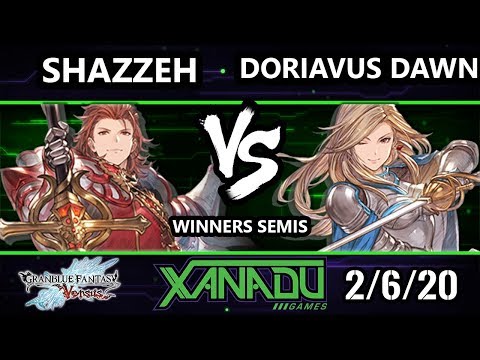 F@X 340 GBFV - Shazzeh (Percival) Vs. Doriavis Dawn (Katalina) Granblue Fantasy: Versus Winners Semi