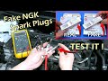 Fake NGK Iridium Spark Plugs How To Test